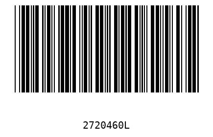 Barcode 2720460