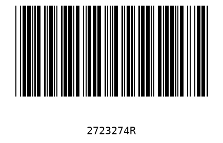 Barcode 2723274