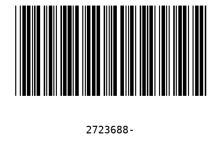 Barcode 2723688