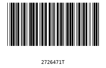 Barcode 2726471