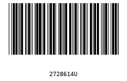 Barcode 2728614