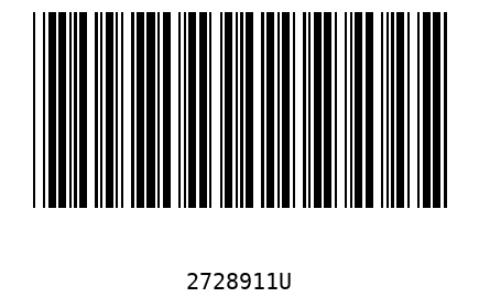 Barcode 2728911