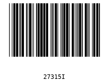 Barra Código, Code 39 27315