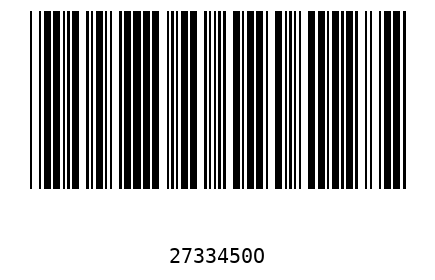 Barcode 2733450