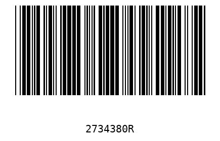 Barcode 2734380