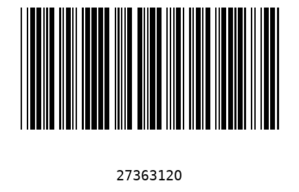 Barcode 2736312