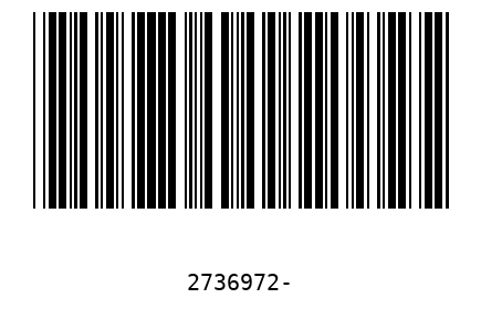 Barcode 2736972