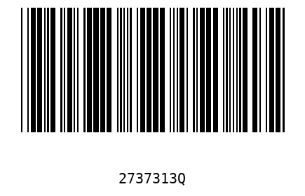 Bar code 2737313