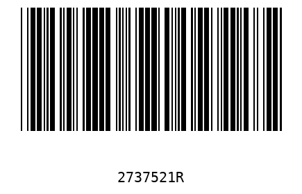 Barcode 2737521