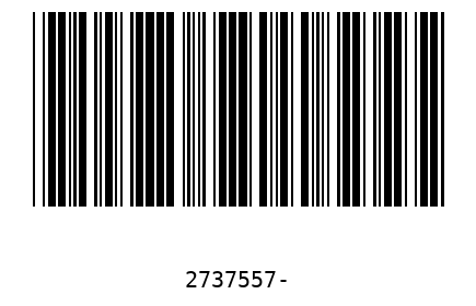 Barcode 2737557