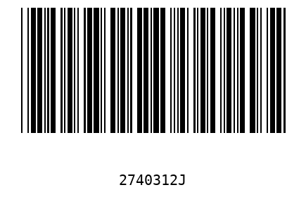 Barcode 2740312
