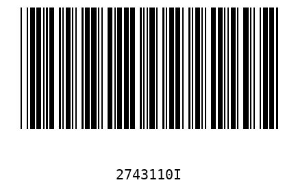 Barcode 2743110