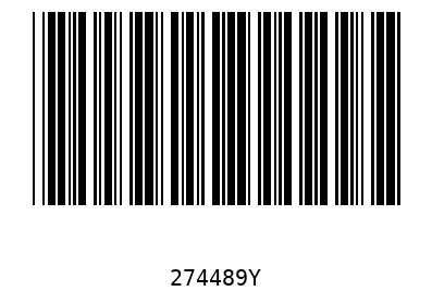 Barcode 274489