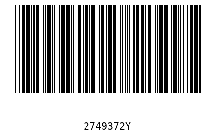 Barcode 2749372