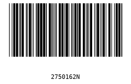 Barcode 2750162