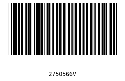 Barcode 2750566