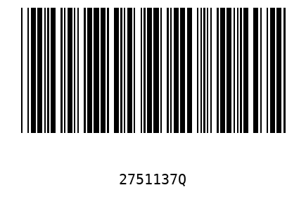 Barcode 2751137