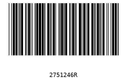 Barcode 2751246