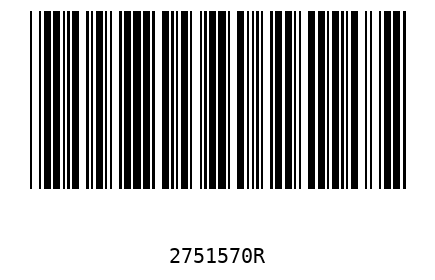 Barcode 2751570