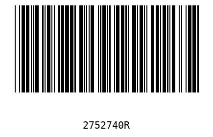 Barcode 2752740