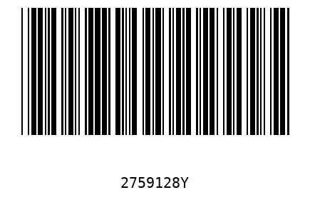 Barcode 2759128
