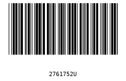 Barcode 2761752