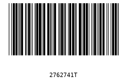 Bar code 2762741
