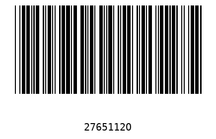 Barcode 2765112