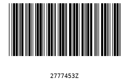 Barcode 2777453