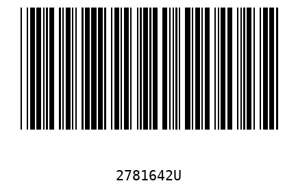 Barcode 2781642
