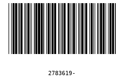 Barcode 2783619