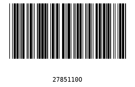 Barcode 2785110