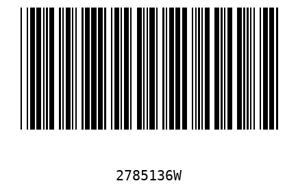 Barcode 2785136