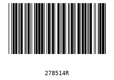 Barcode 278514