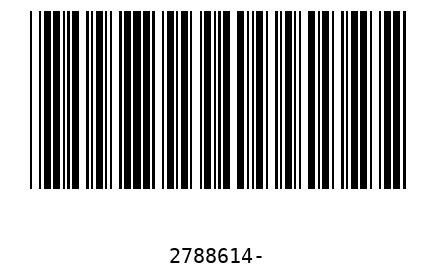 Barcode 2788614