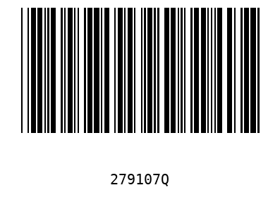 Barcode 279107
