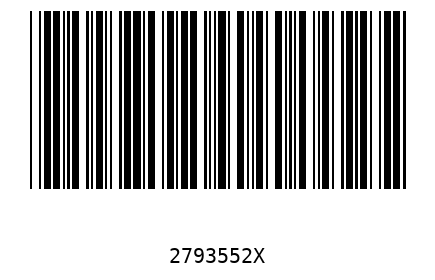 Barcode 2793552