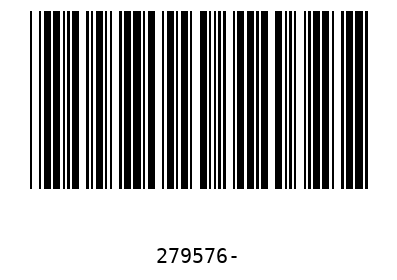 Barcode 279576