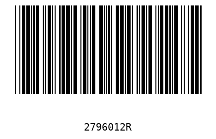 Barcode 2796012