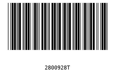 Barcode 2800928