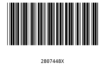 Barcode 2807448