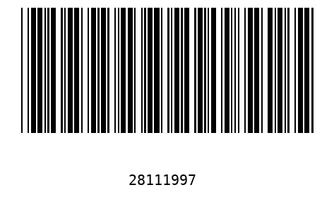 Barra Código 28111997