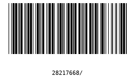 Barcode 28217668