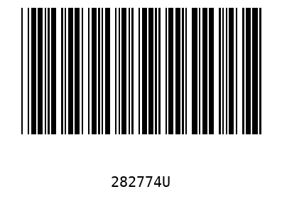 Barcode 282774