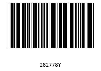 Barcode 282778
