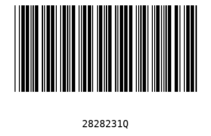 Barcode 2828231