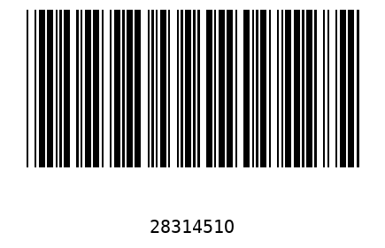 Barcode 2831451