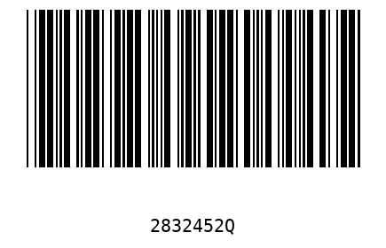 Barcode 2832452