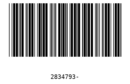 Barcode 2834793