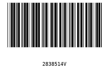 Barcode 2838514